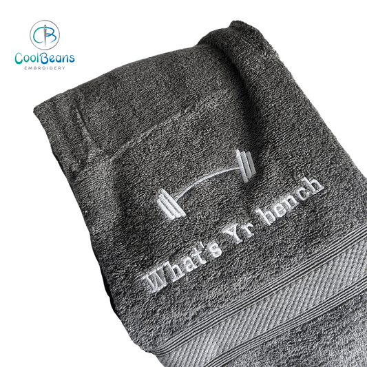 Gym - Barbell Towels - Personalised