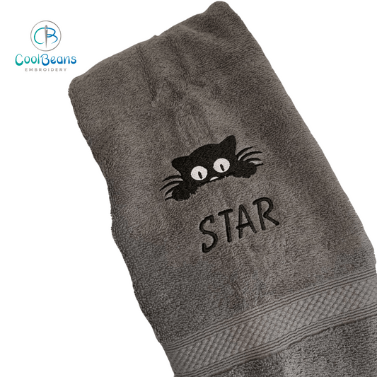 Cat Towels - Personalised