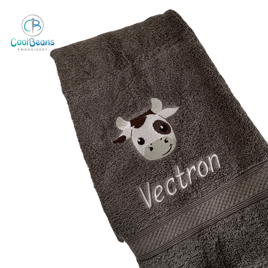 Cow A Towels - Personalised