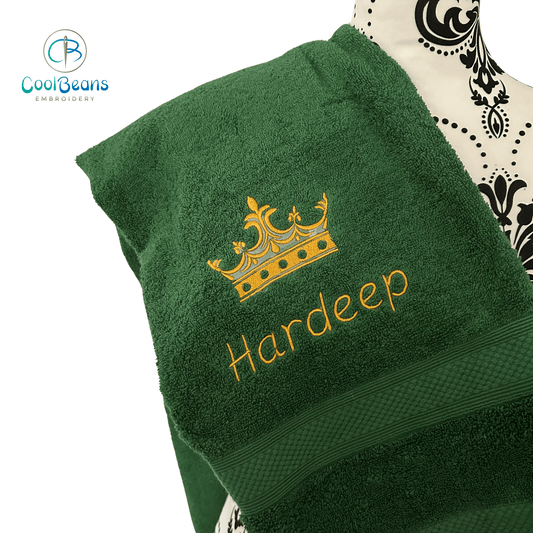 Crown Towels - Personalised