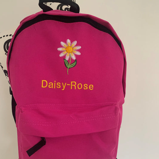 Daisy Rucksack 9L - Personalised - Cool Beans Embroidery & Personalisation