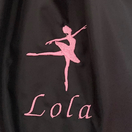 Ballet Dancer Embroidered Personalised Children's Sweatshirt