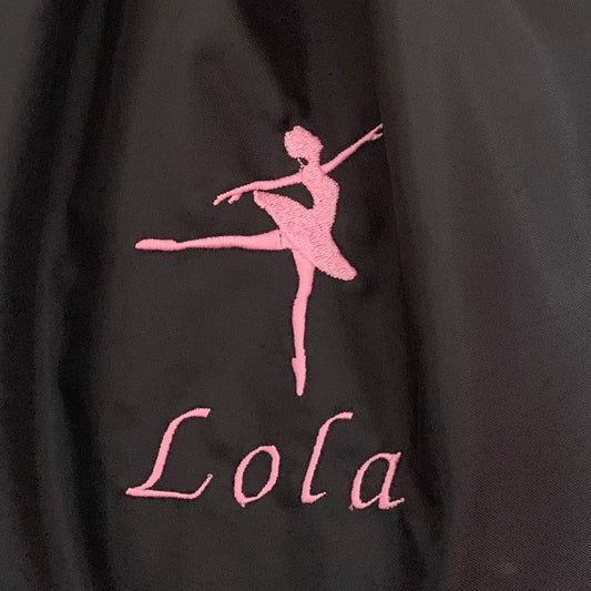 Ballet Dancer Embroidered Personalised Sweatshirt