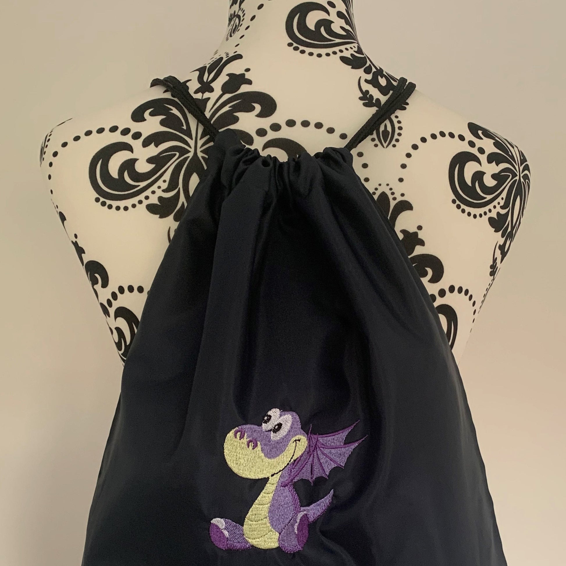 Baby Dragon Drawstring Gym Bag - Personalised - Cool Beans Embroidery & Personalisation