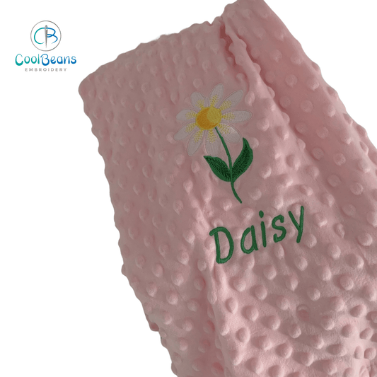 Daisy - Baby Bubble Blanket - Personalised
