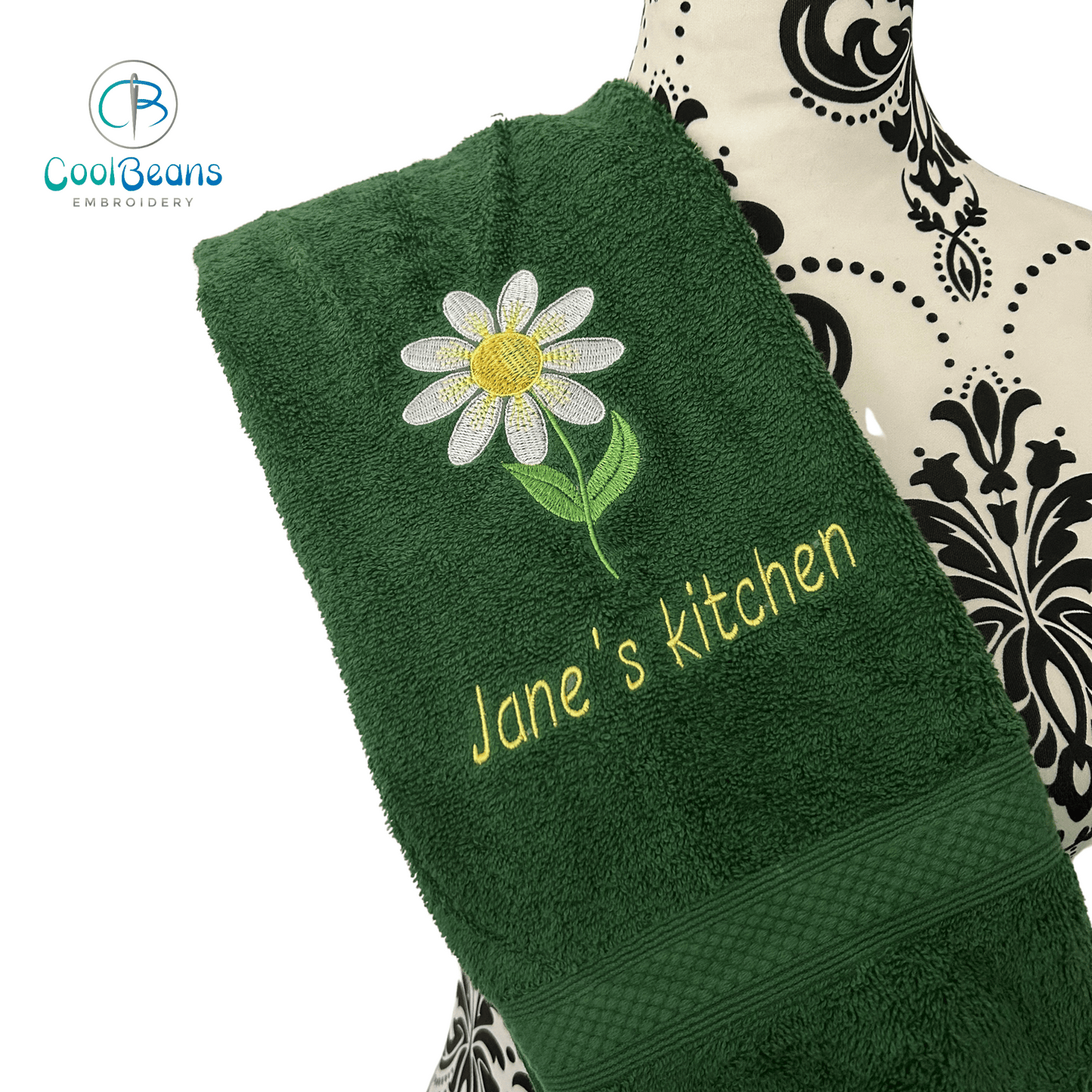 Daisy Towel - Personalised