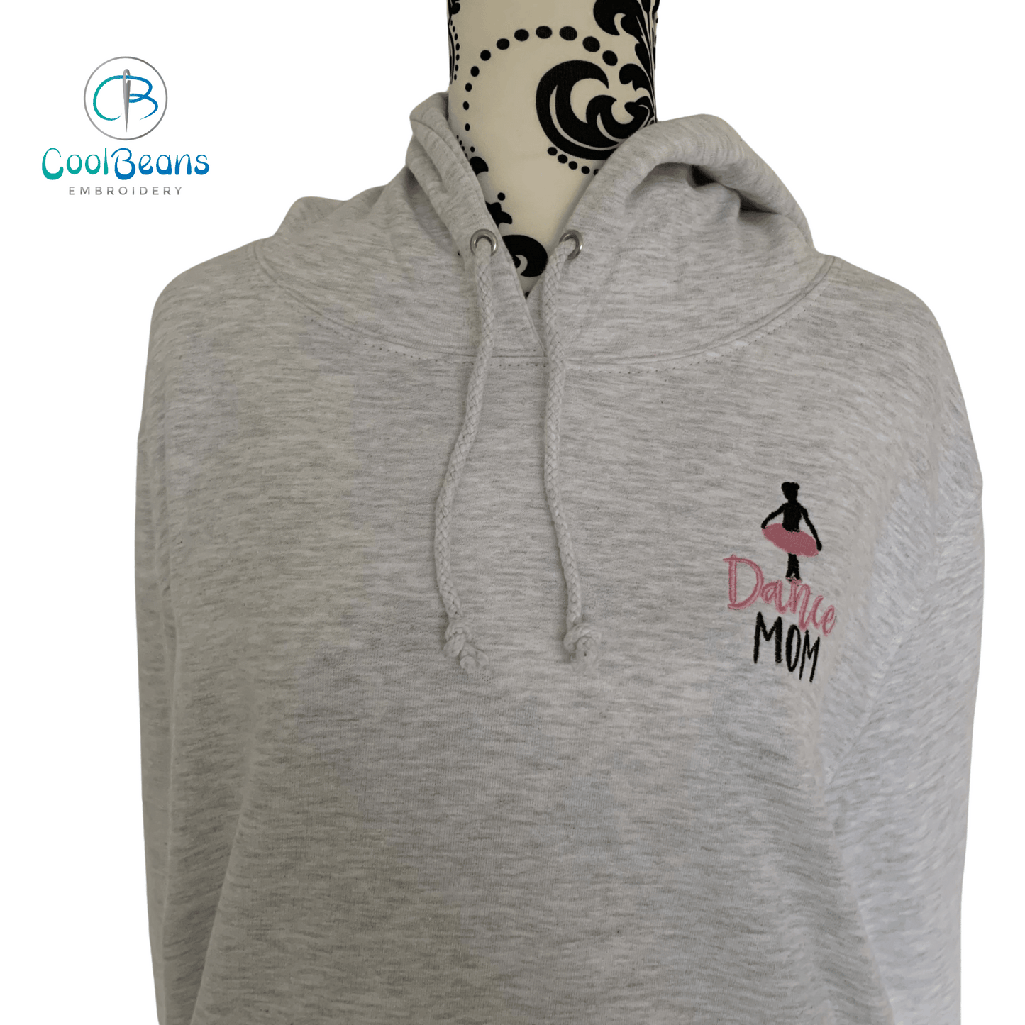 Dance Mom Embroidered Personalised Hoodie