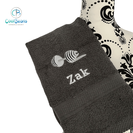 Gym - Dumbbell Towels - Personalised