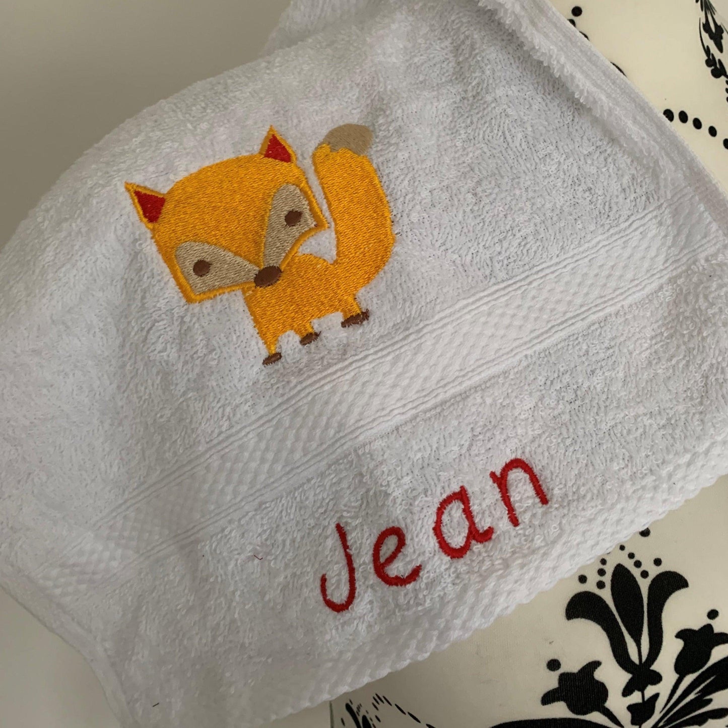 Fox A Towels - Personalised - Cool Beans Embroidery & Personalisation