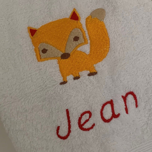 Fox A - Baby Bubble Blanket - Personalised - Cool Beans Embroidery & Personalisation