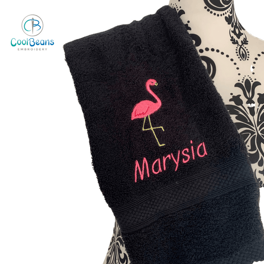 Flamingo Towels - Personalised