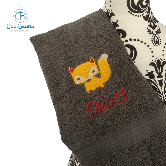 Fox A Towels - Personalised