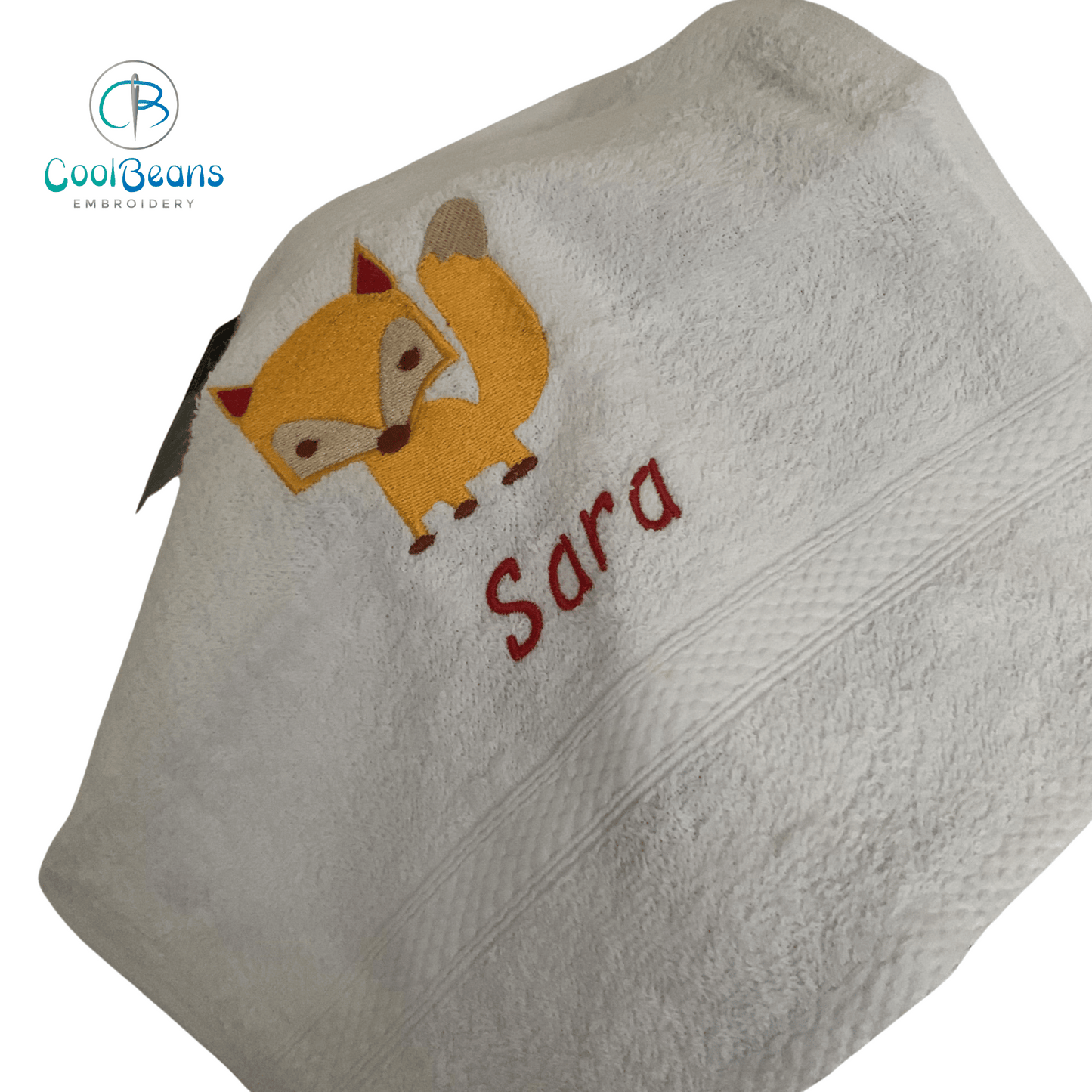 Fox A Towels - Personalised