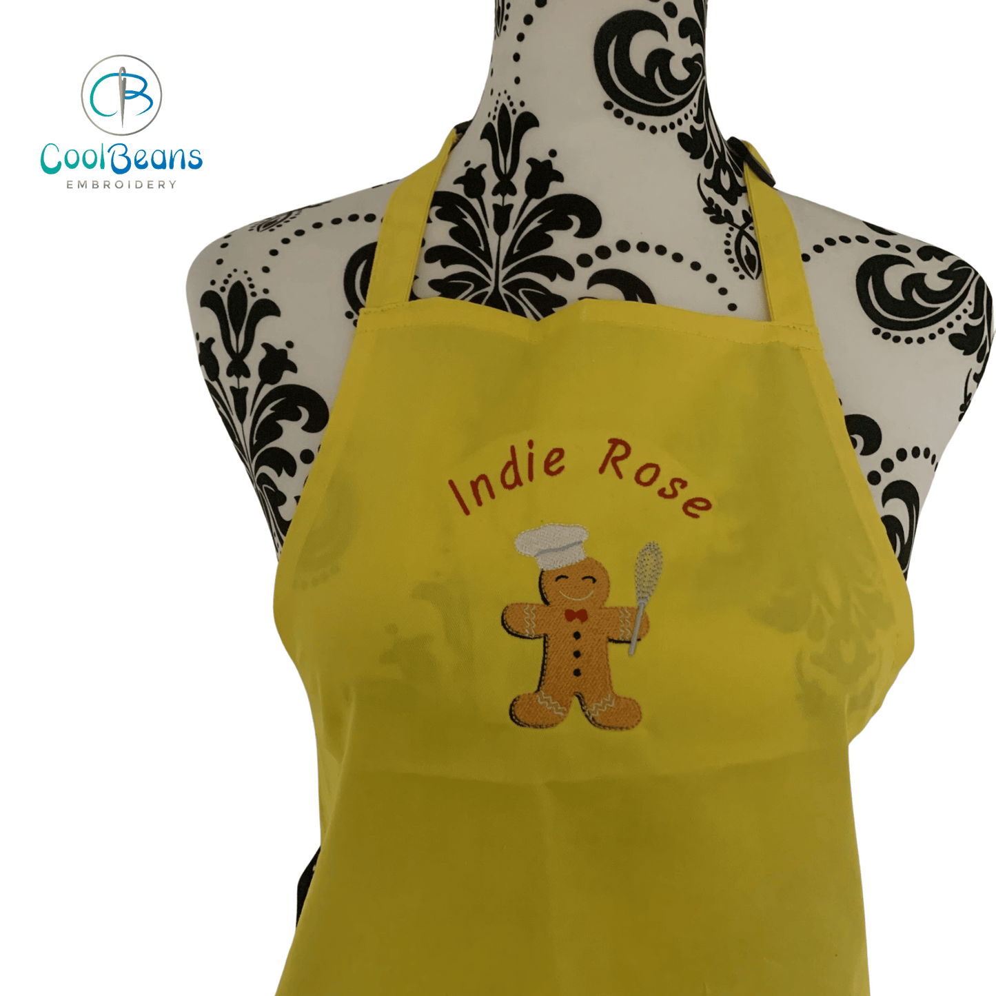 Apron - Gingerbread Man - Personalised