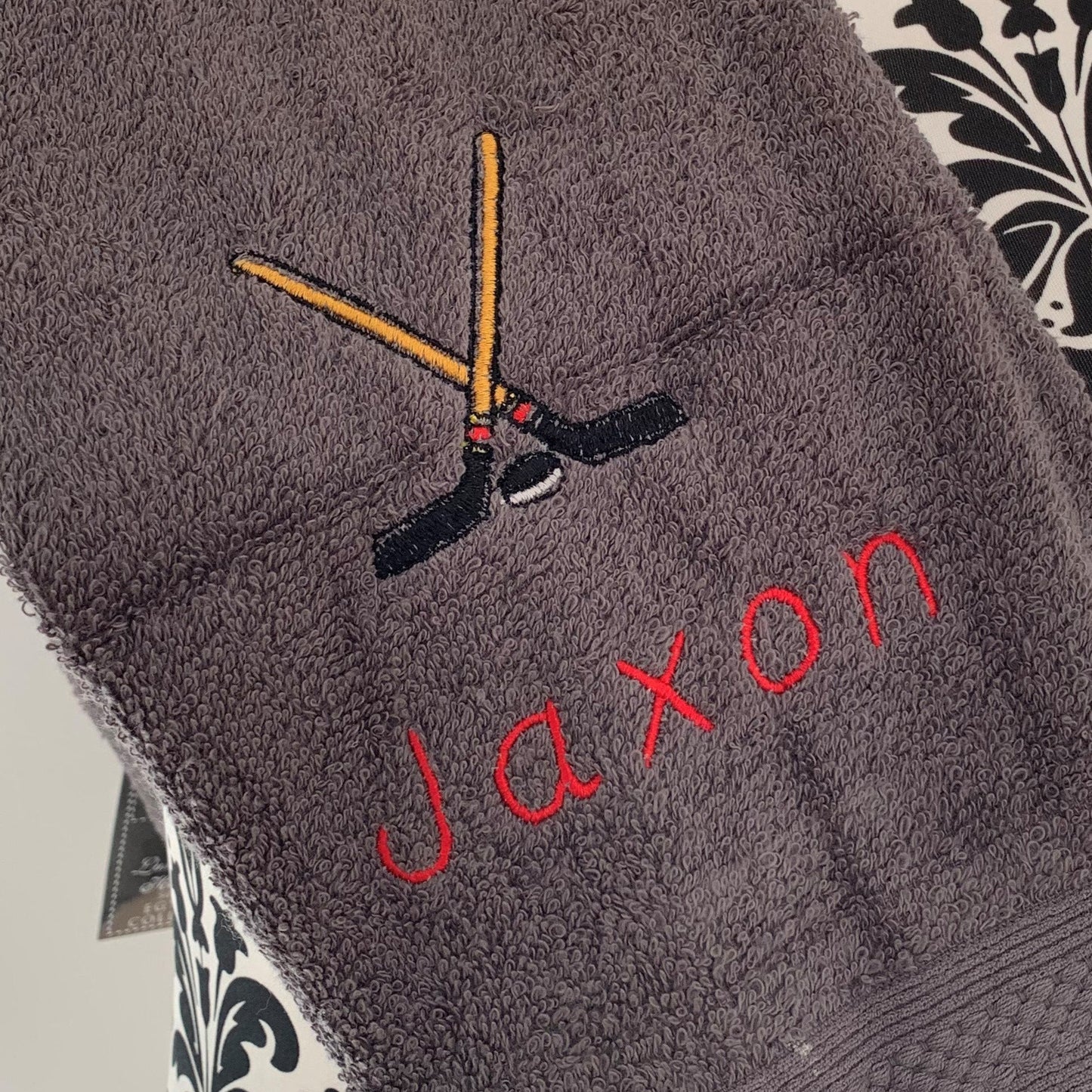 Hockey Gym Towel - Personalised - Cool Beans Embroidery & Personalisation