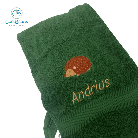 Hedgehog Towels - Personalised