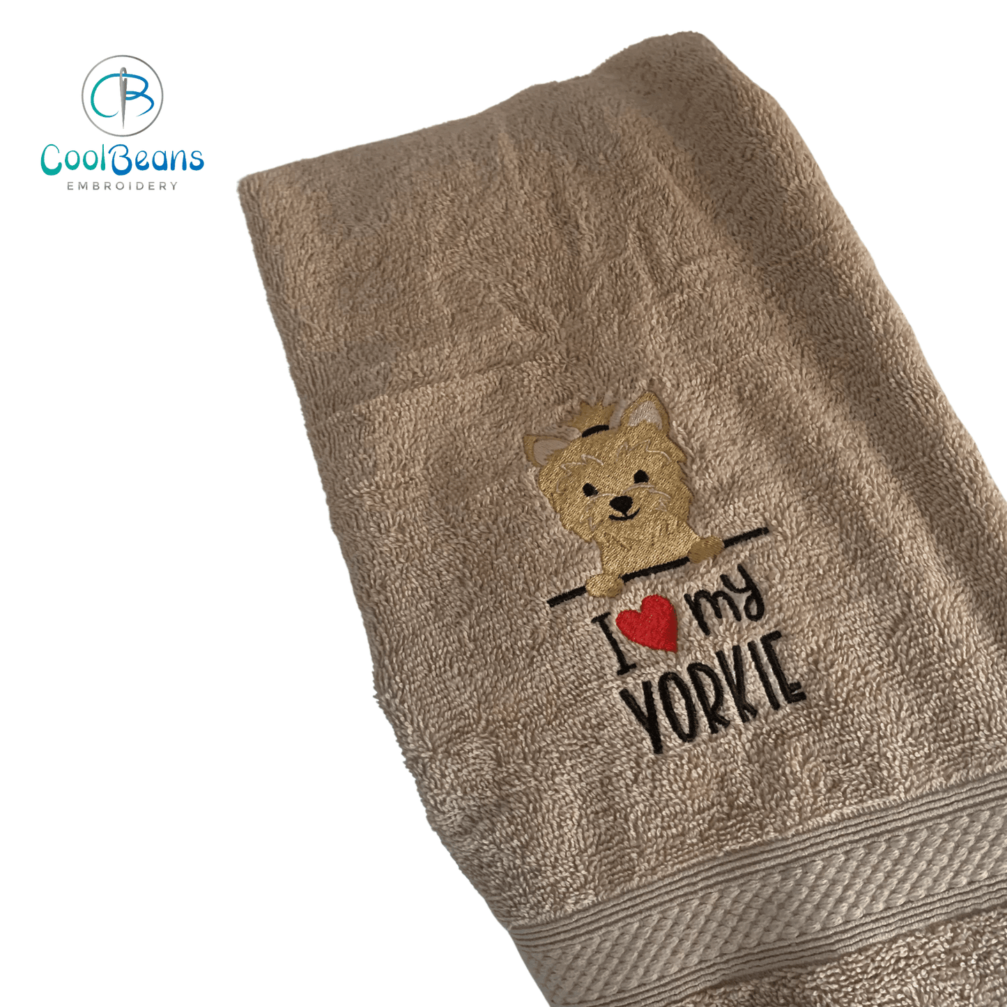 Dog Towels - Yorkshire Terrier - Personalised