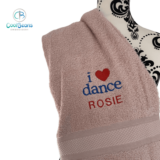 Love Dance Towels - Personalised