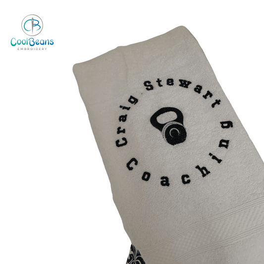 Gym - Kettlebell Towels (Circular Text) - Personalised