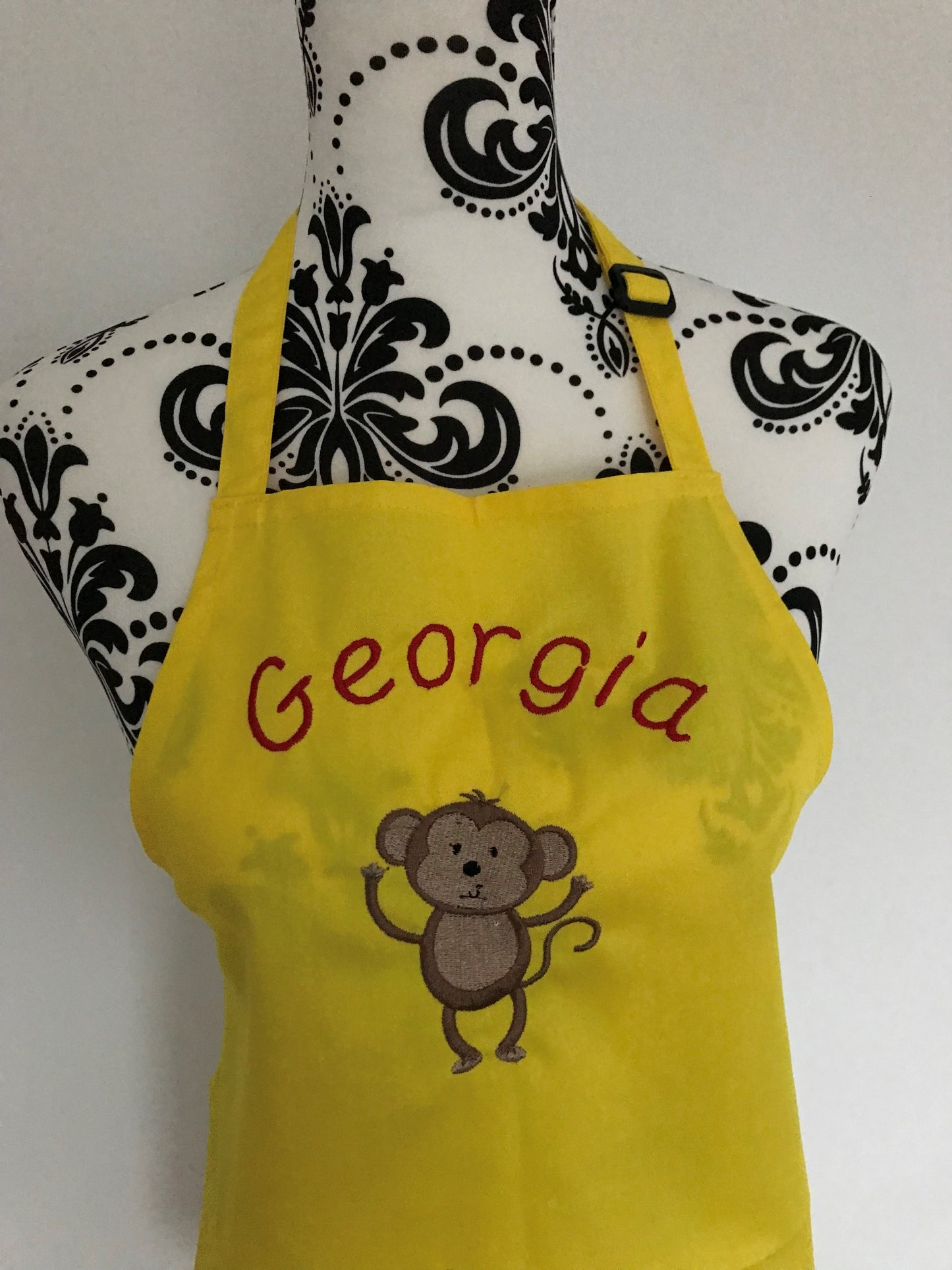 Apron - Monkey - Personalised