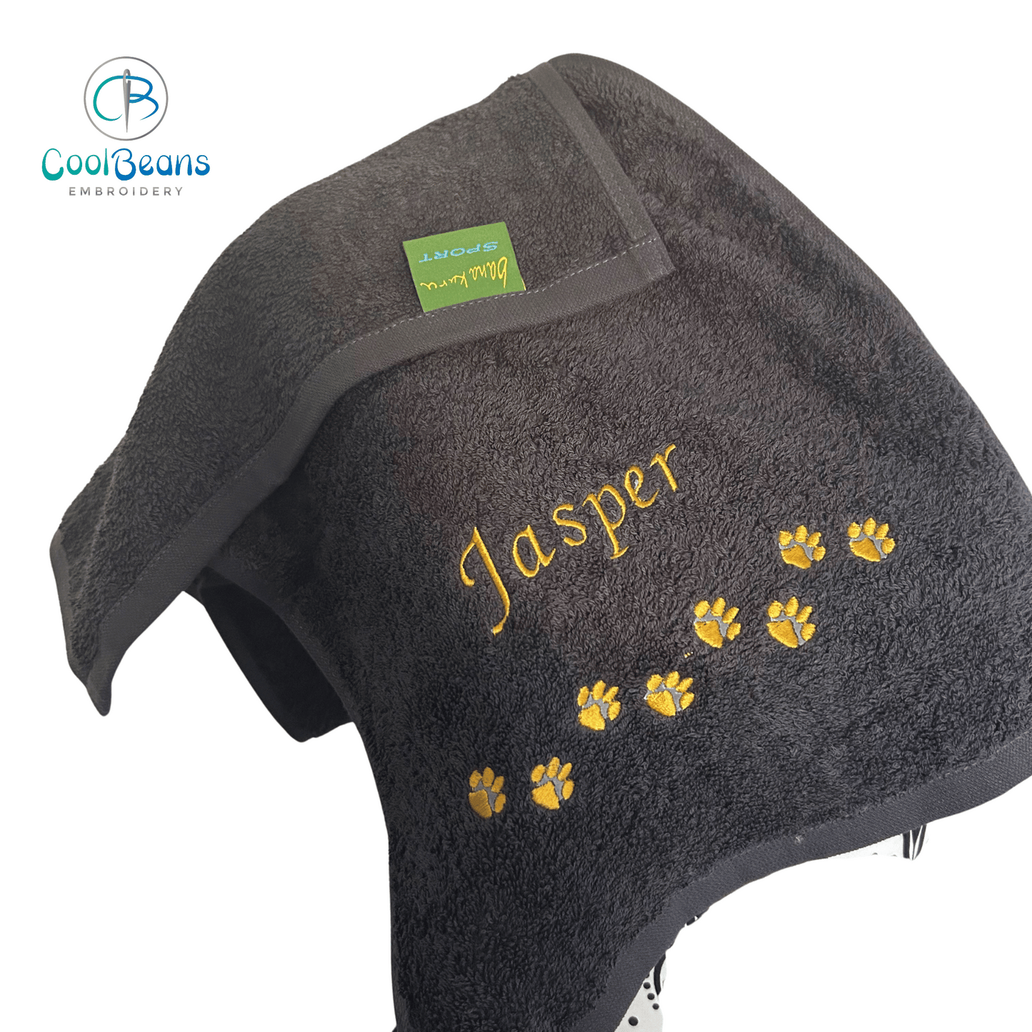 Paws Gym Towel - Personalised