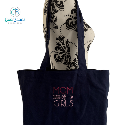 Mom of Girls Tote / Shopper Bag - Personalised