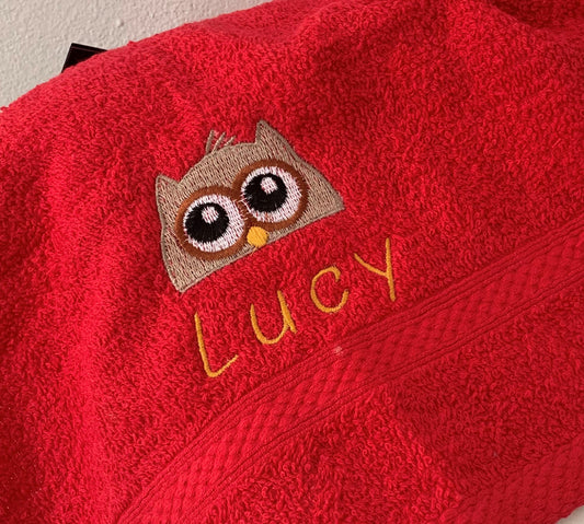 Owl - Baby Bubble Blanket - Personalised - Cool Beans Embroidery & Personalisation
