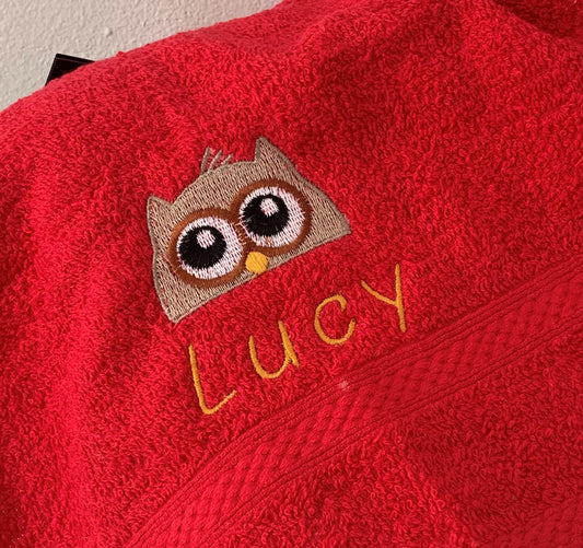 Owl Lunch Bag - Personalised - Cool Beans Embroidery & Personalisation