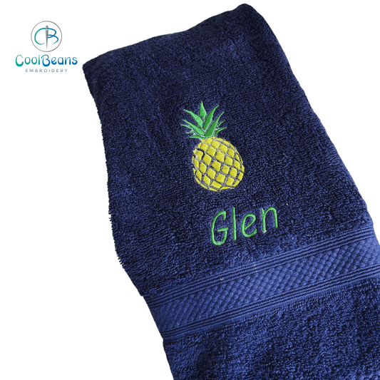 Pineapple Towels - Personalised