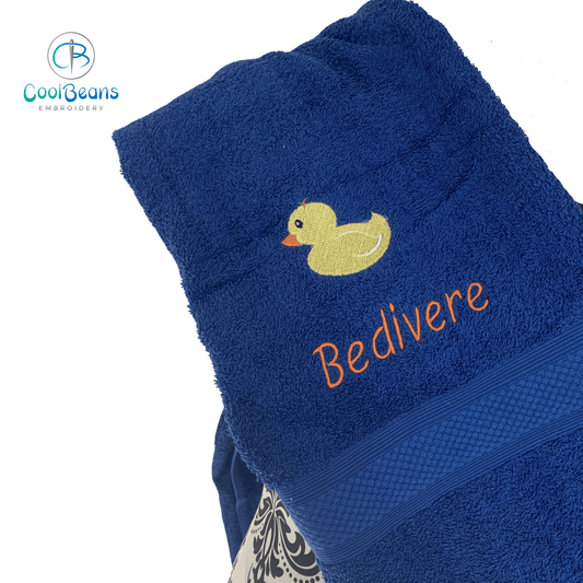 Duck - Rubber Duck Towels - Personalised