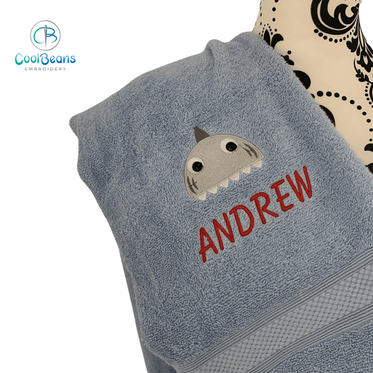 Shark A Towels - Personalised