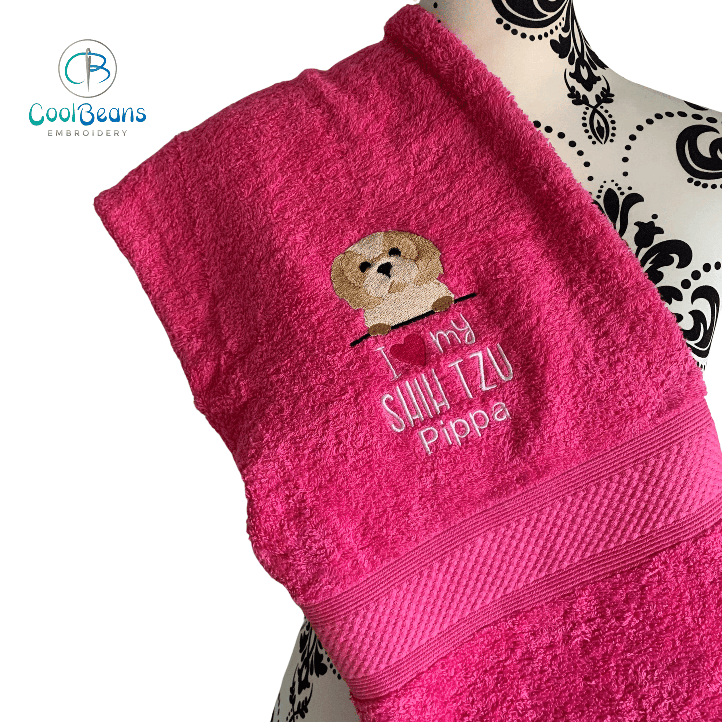 Dog Towels - Shih tzu - Personalised