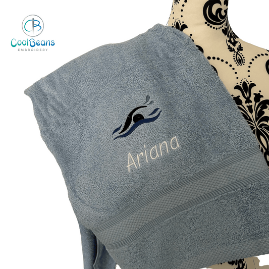 Swimmer Towel - Personalised