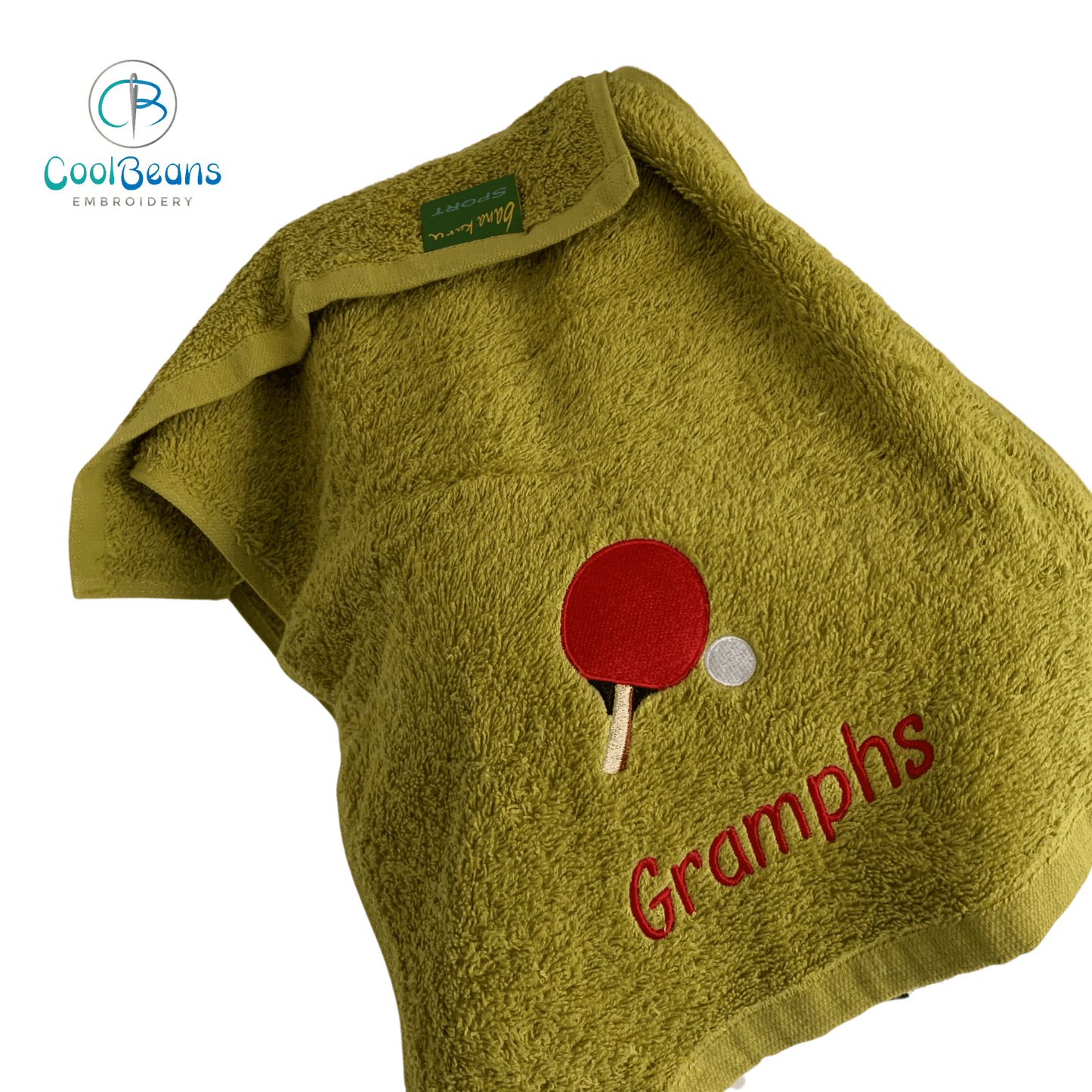 Table Tennis Gym Towels - Personalised