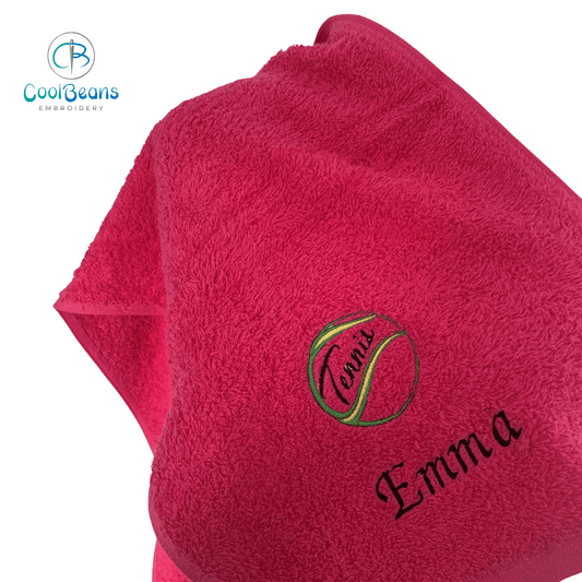 Tennis Ball Towels - Personalised