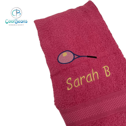 Tennis Towels - Personalised