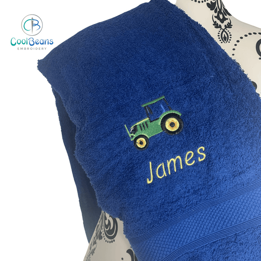 Tractor Towels - Personalised