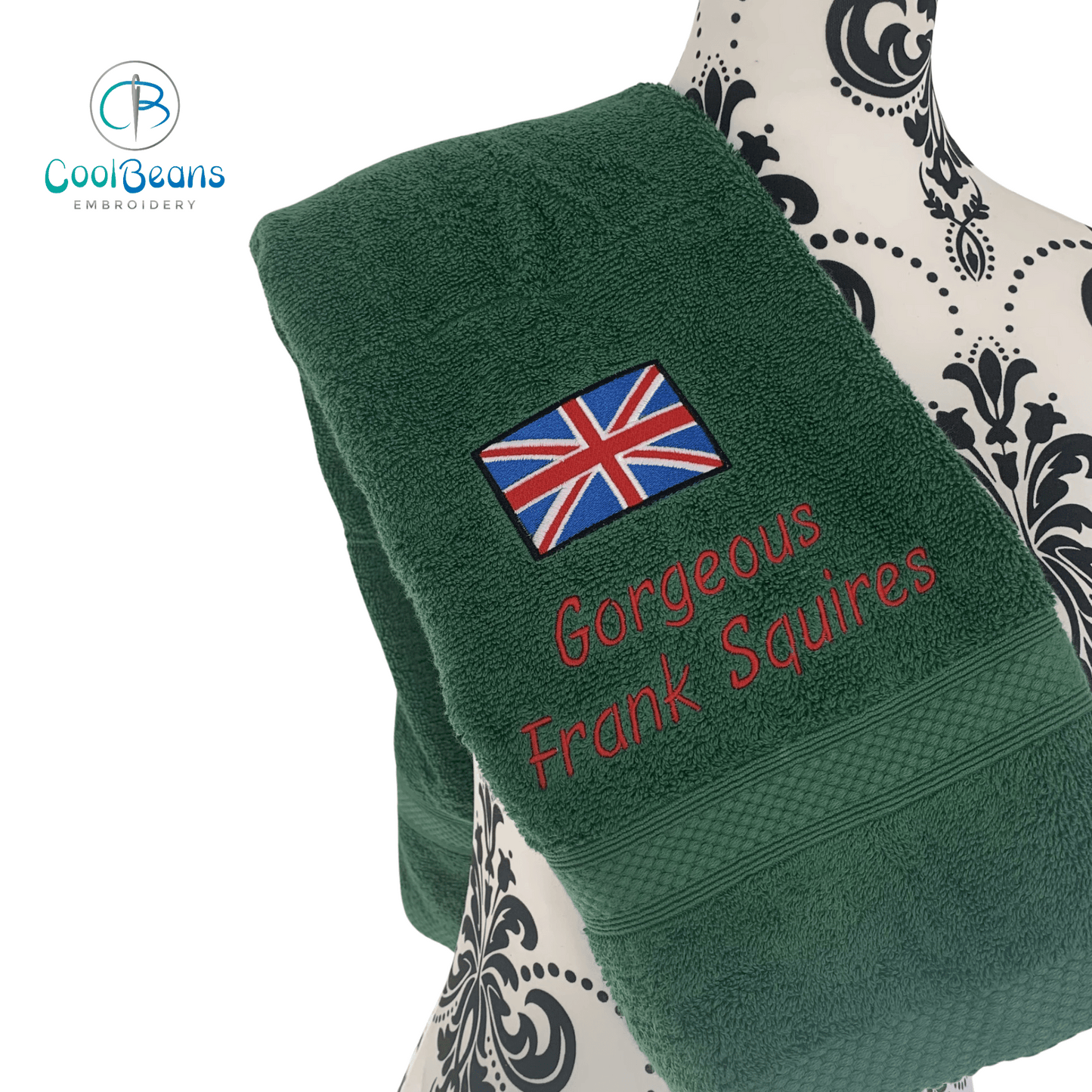 Union Jack Flag Towels - Personalised