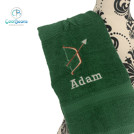 Archery Towels - Personalised - Cool Beans Embroidery & Personalisation