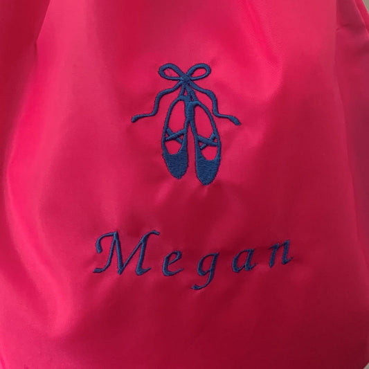 Ballet Shoes Rucksack 9L - Personalised - Cool Beans Embroidery & Personalisation