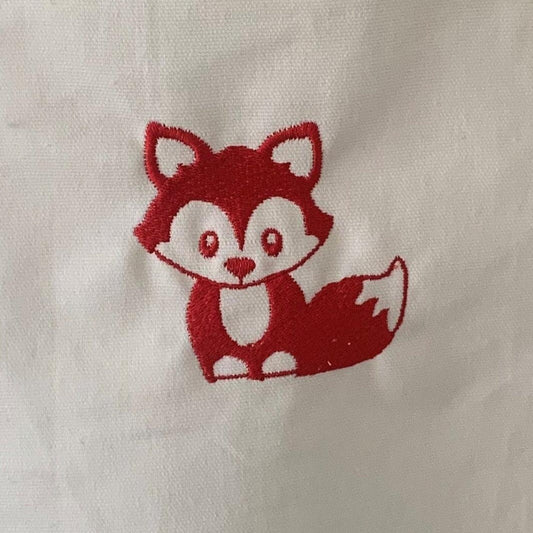 Baby Fox - Baby Bubble Blanket - Personalised