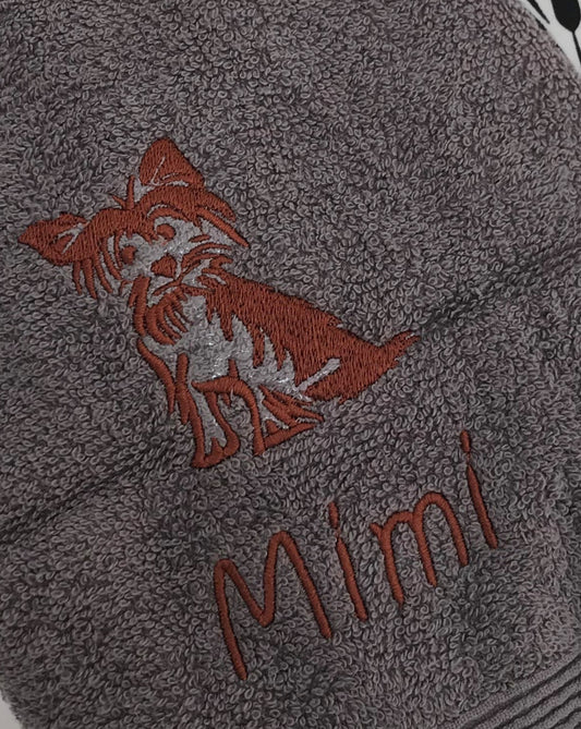 Pet Fleece Blanket - Scruffy Dog - Personalised - Cool Beans Embroidery & Personalisation